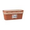 Floreira Plástico Terracota 30 cm Floreira Plástico Terracota 30 cm