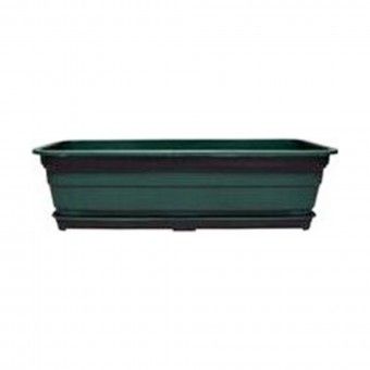 Floreira Plstico Europa com Prato Verde - 50 cm