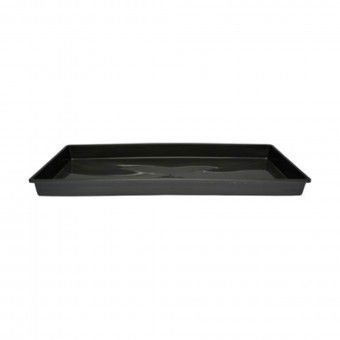 Prato Antracite para Floreira Retangular - 40 cm