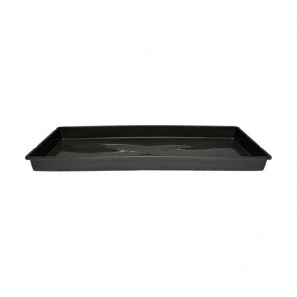 Prato Antracite para Floreira Retangular - 40 cm