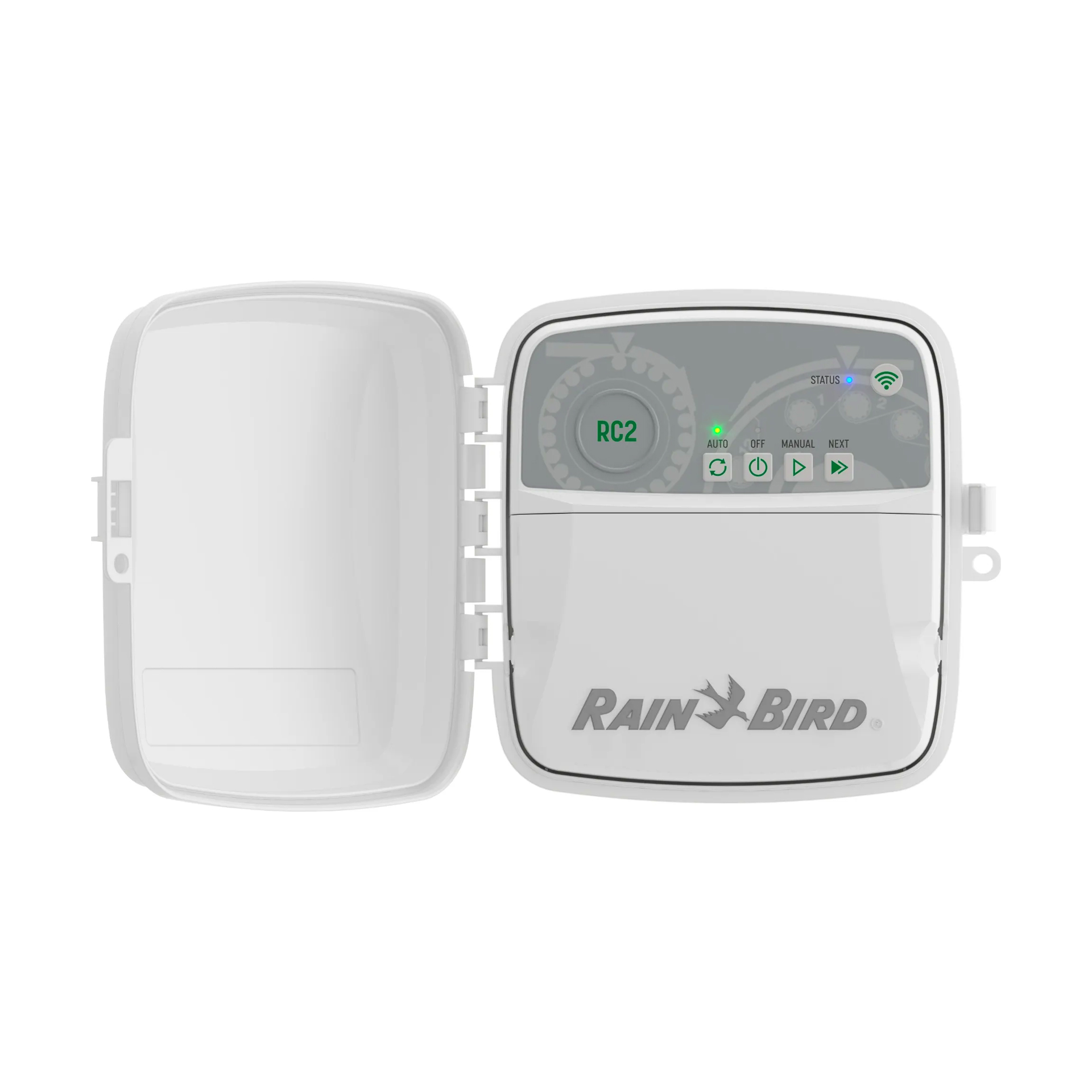 Programador de Rega 8 Estações Exterior 230V Digital Wi-Fi RC2 Rain Bird