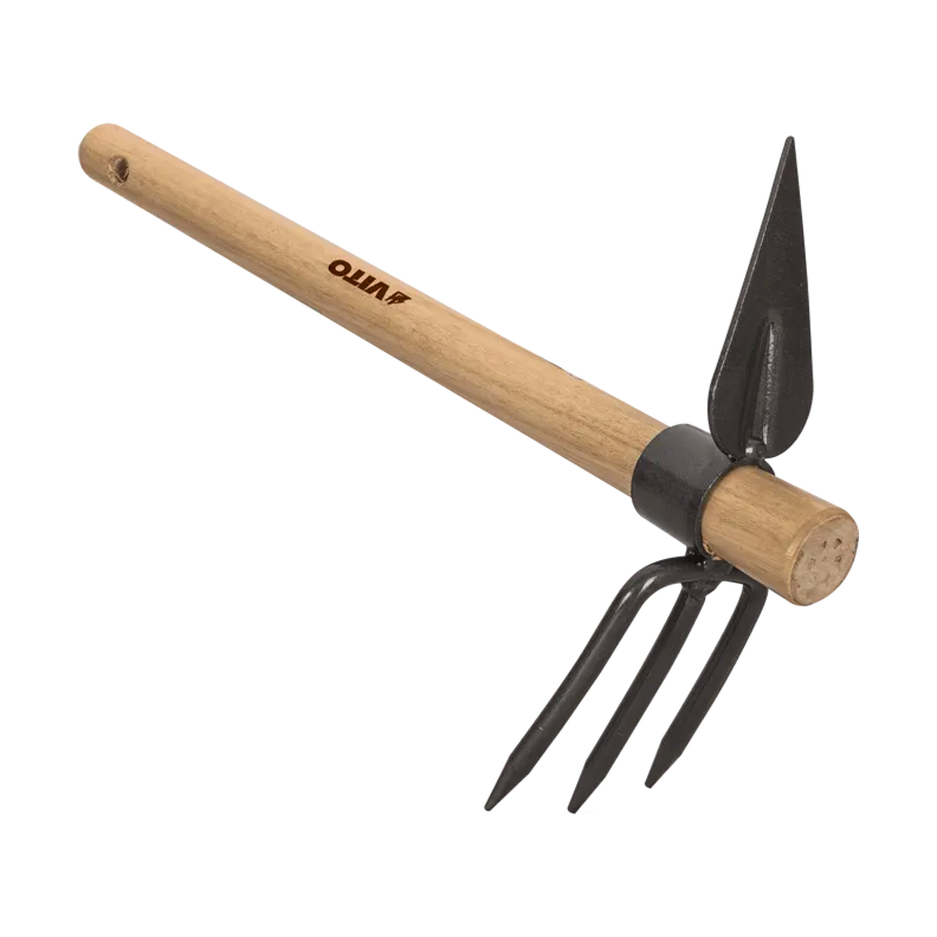 Diabito de 3 Dentes com Cabo Madeira 40cm Vito