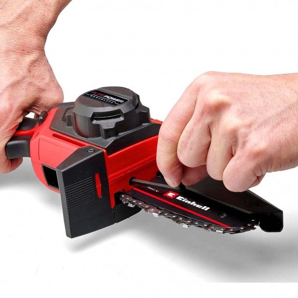 Mini Motosserra sem Bateria 15cm 18V GE-PS 18/15 Li BL-Solo Einhell Mini Motosserra sem Bateria 15cm 18V GE-PS 18/15 Li BL-Solo Einhell