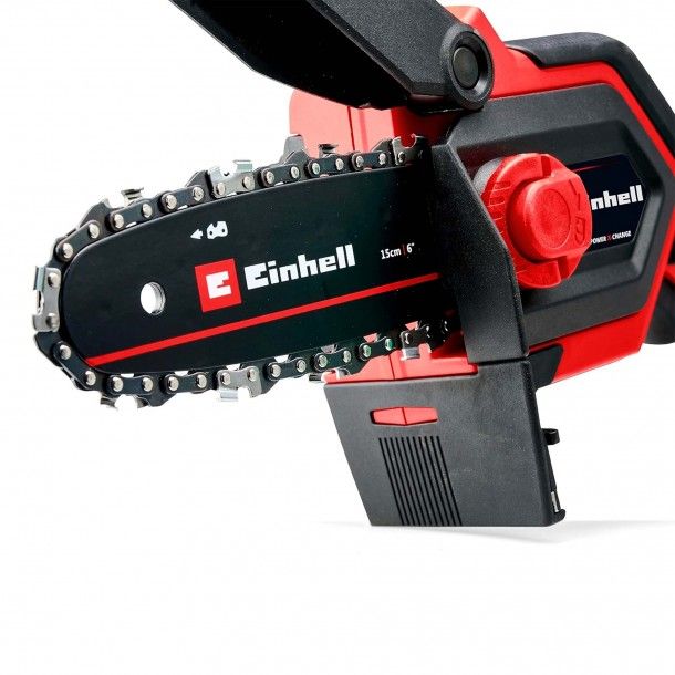 Mini Motosserra sem Bateria 15cm 18V GE-PS 18/15 Li BL-Solo Einhell Mini Motosserra sem Bateria 15cm 18V GE-PS 18/15 Li BL-Solo Einhell