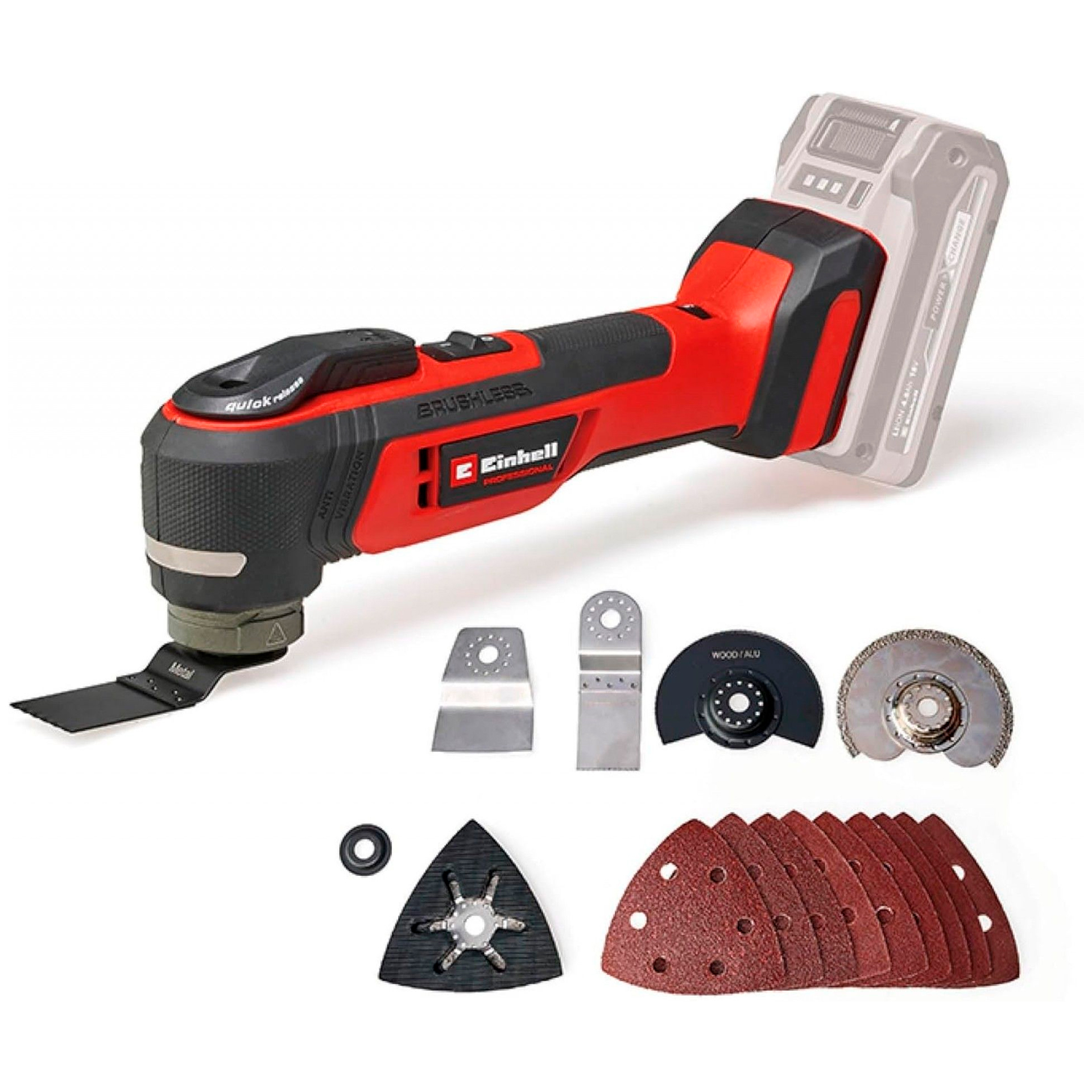 Multifunções a Bateria 18V TP-MG 18 Li BL Einhell