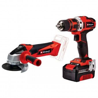 Aparafusadora + Rebarbadora a Bateria 18V 4.0Ah TE-TK 18/2 Li Einhell