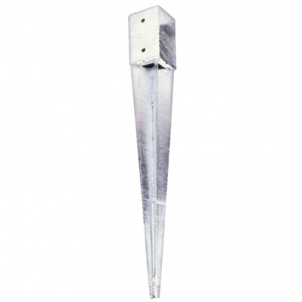 Estaca de Enterrar Metal 7x7x15cm Catral