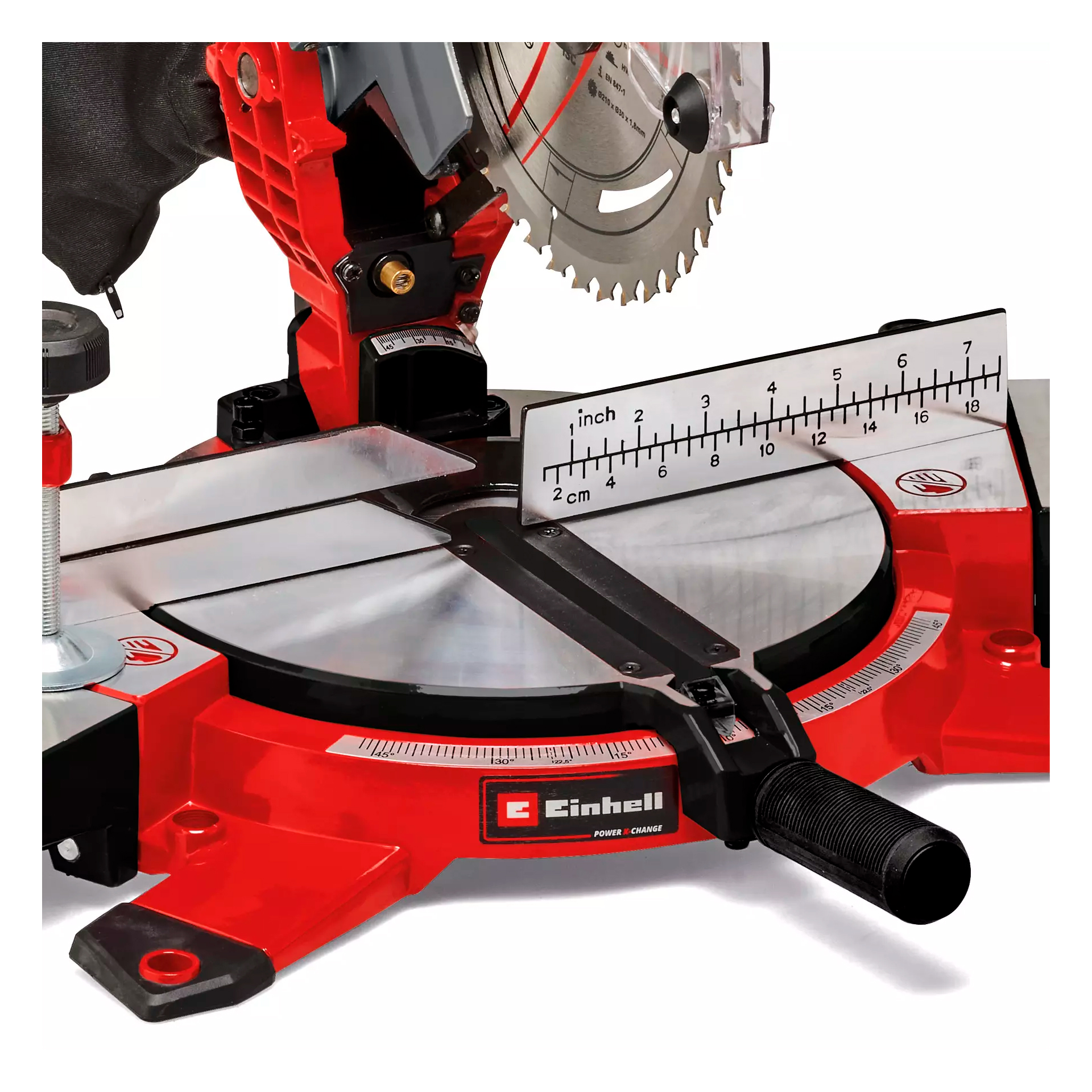 Serra de Meia Esquadria a Bateria 210mm 18V TE-MS 18/210 Li Einhell