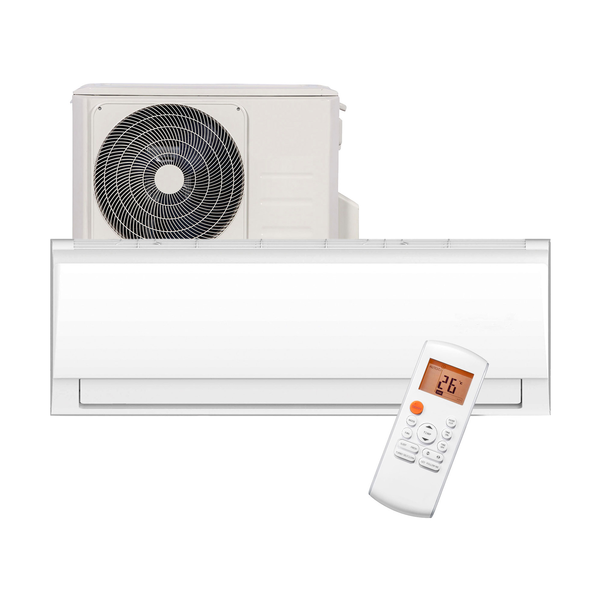 Ar Condicionado Fixo HTW 18000 BTU Inverter Interior + Exterior