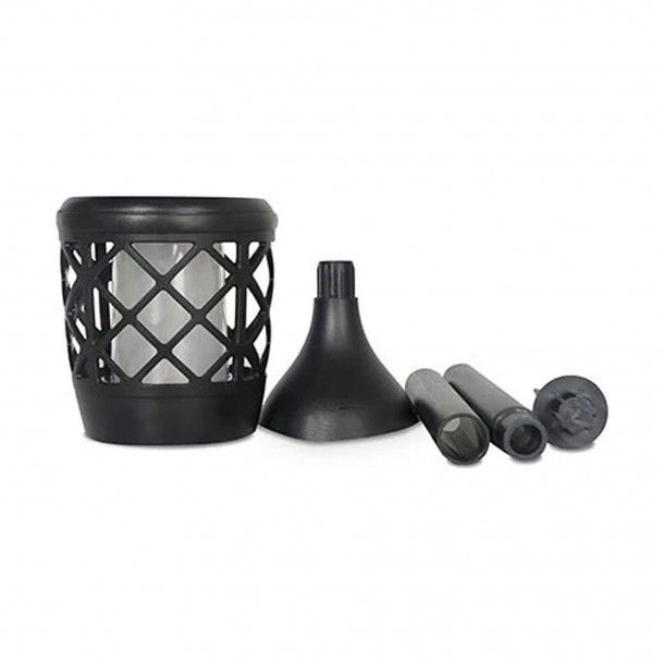 Candeeiro Solar Efeito Fogo Recarregável USB Candeeiro Solar Efeito Fogo Recarregável USB