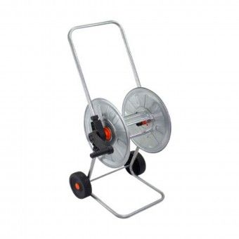 Carro Enrolador Mangueira Ao com Rodas - AG 210