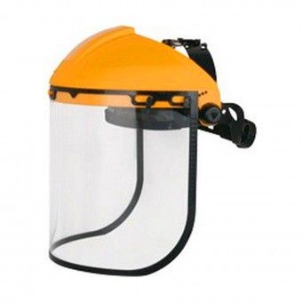 Viseira Proteo Facial Policarbonato 30x19 cm