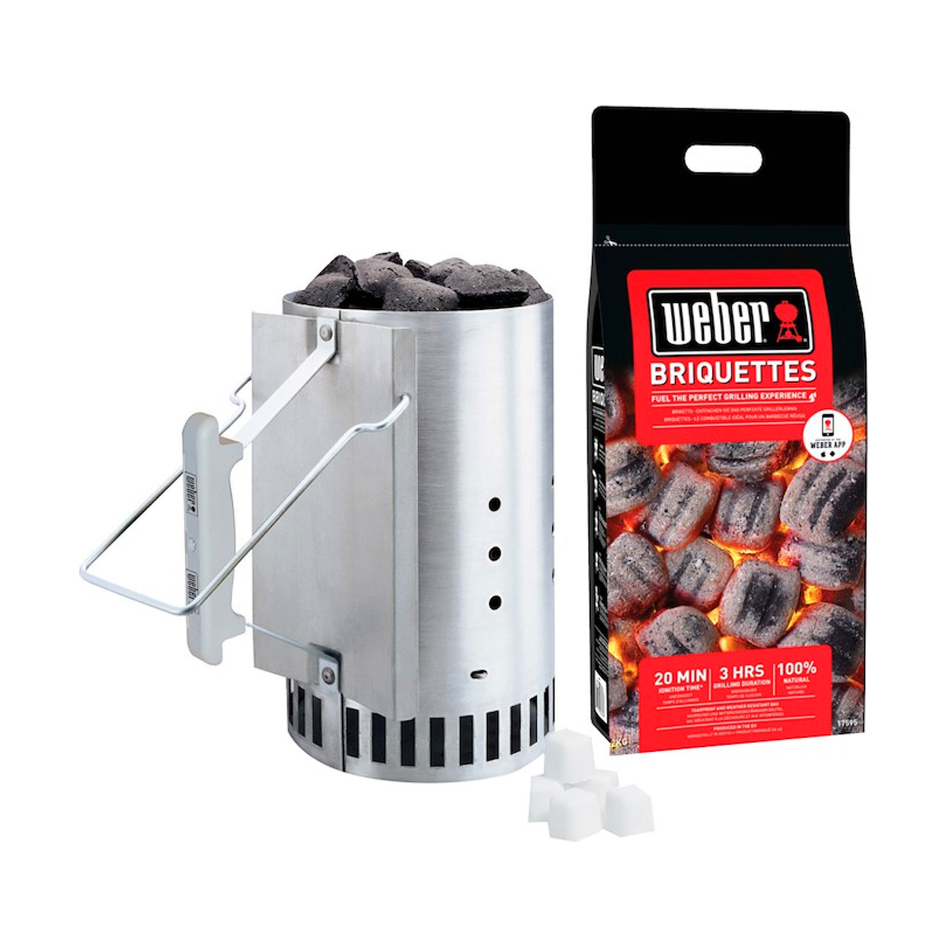 Kit Acendimento Barbecue Weber Rapidfire