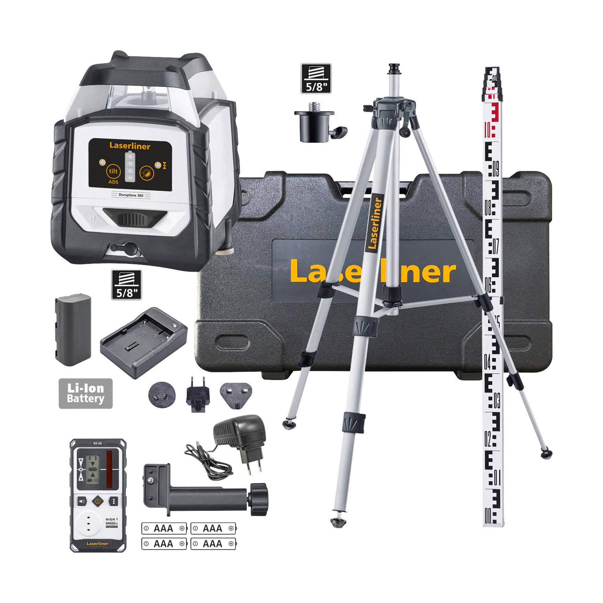 Nível a Laser 360º Vermelho Kit Laserliner