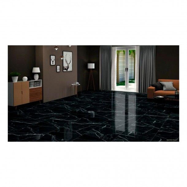 Pavimento Neo Fury Preto 60x120x0,9cm Brocer Pavimento Neo Fury Preto 60x120x0,9cm Brocer