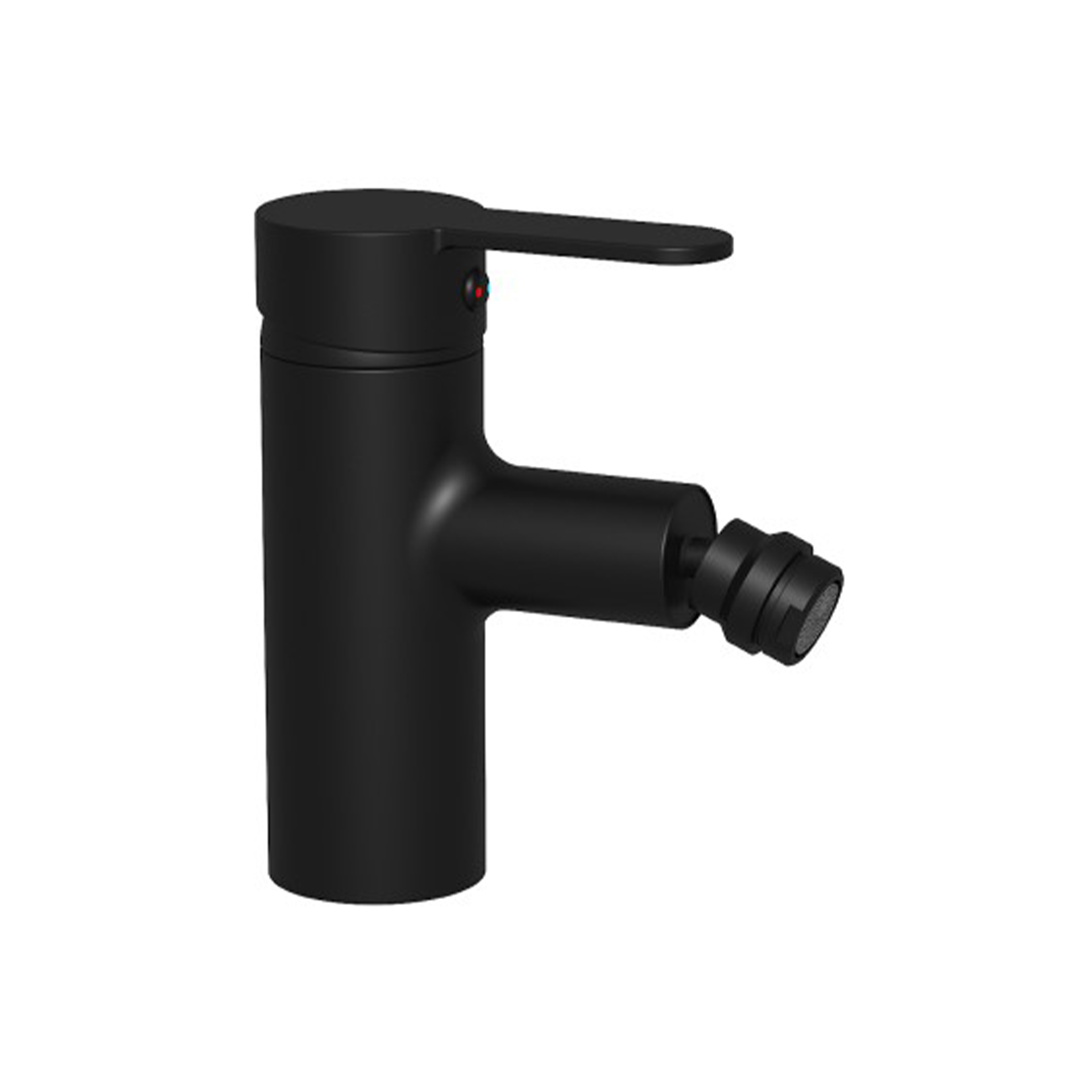 Torneira para Bidé Monocomando Plaza Latão Preto Mate