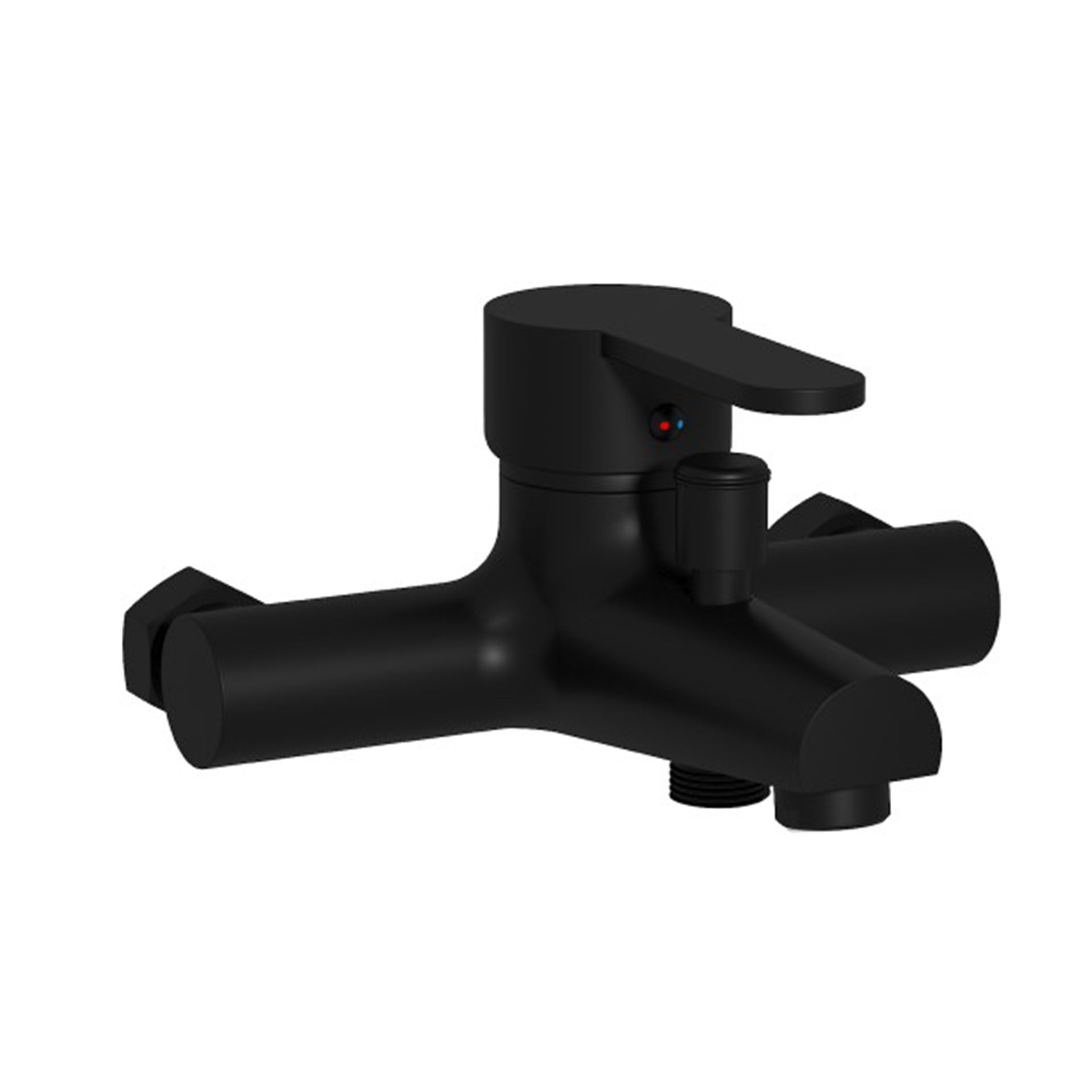 Torneira para Banheira Monocomando Plaza Latão Preto