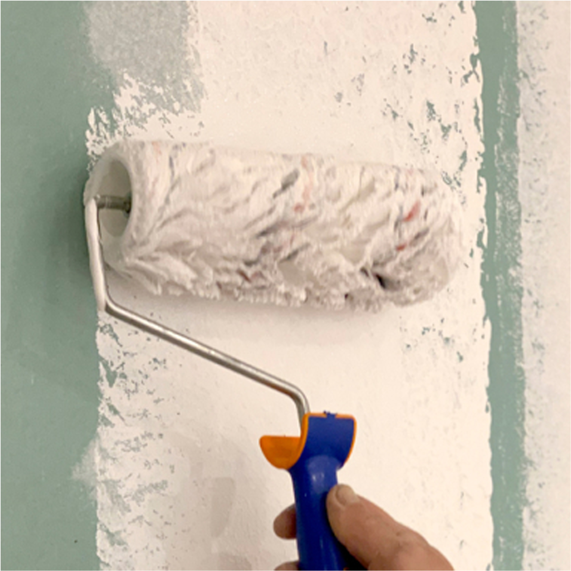 Rolo Pintura Plástica Anti Gota Poliamida 12mm Ø50x220mm