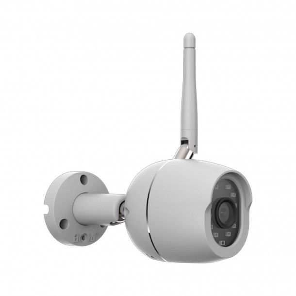 Câmara de Vigilância IP WiFi Exterior Branca Chacon Câmara de Vigilância IP WiFi Exterior Branca Chacon