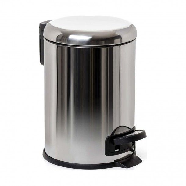 Balde de Lixo WC Nordic Cromado 3L Tatay