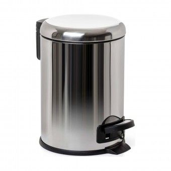 Balde de Lixo WC Nordic Cromado 3L Tatay