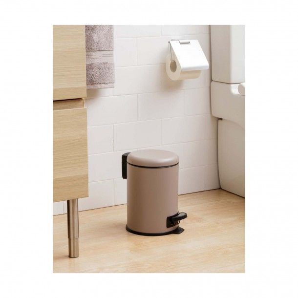 Balde de Lixo WC Nordic Taupe 3L Tatay Balde de Lixo WC Nordic Taupe 3L Tatay