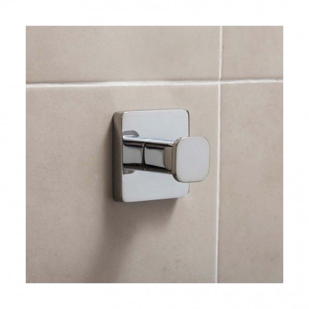 Cabide de Parede de Colar Kalo Inox Cromado Tatay Cabide de Parede de Colar Kalo Inox Cromado Tatay