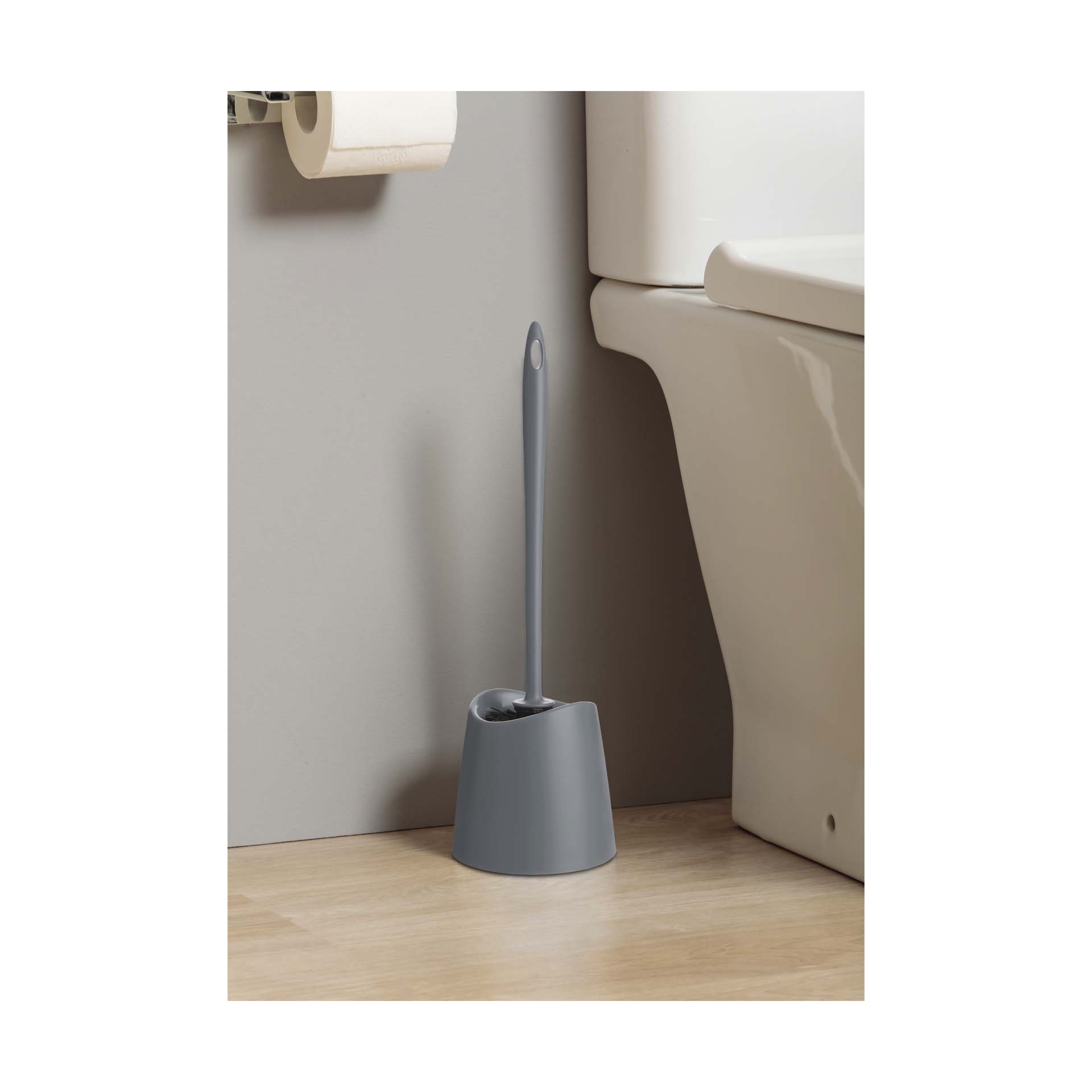 Piaçaba WC Plástico Cinza Tatay