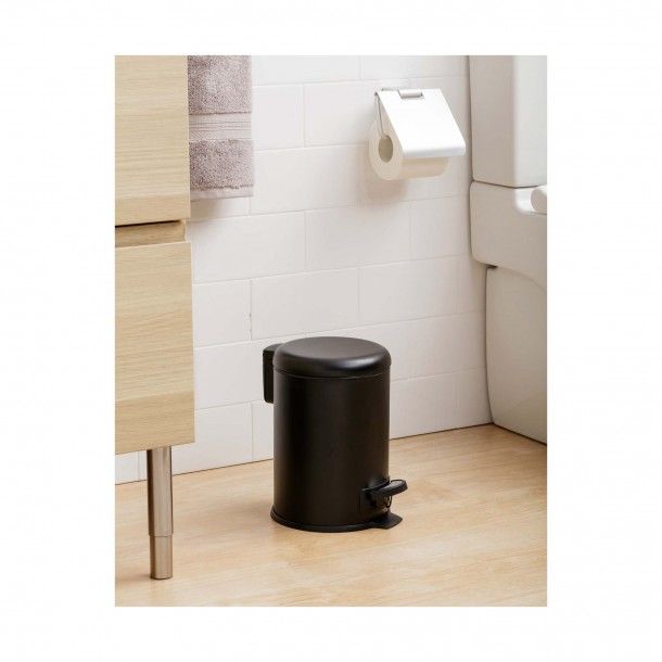 Balde de Lixo WC Nordic Preto 3L Tatay Balde de Lixo WC Nordic Preto 3L Tatay