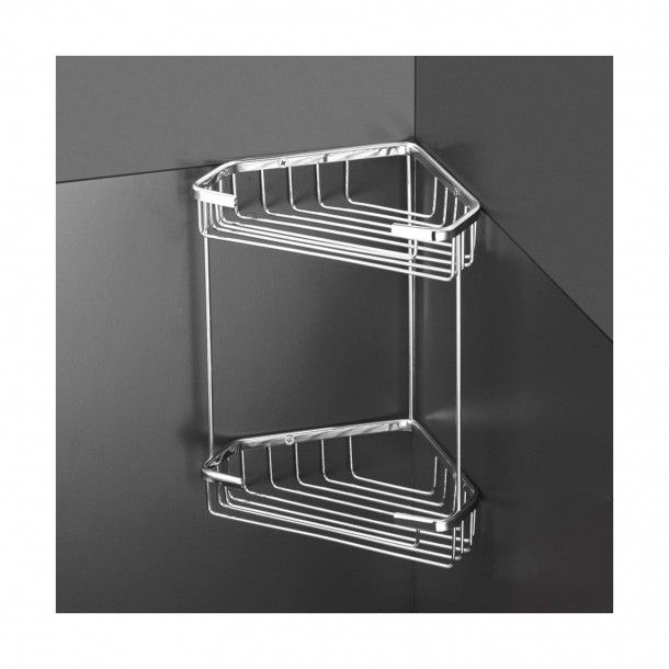 Cesto de Canto para Duche Krom Inox Tatay Cesto de Canto para Duche Krom Inox Tatay