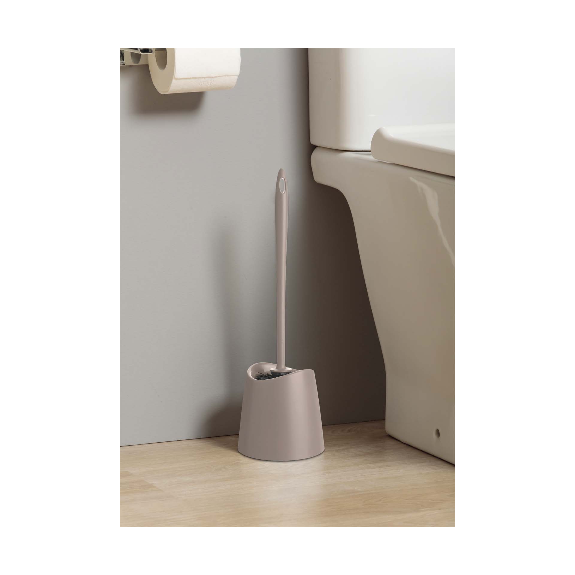 Piaçaba WC Plástico Taupe Tatay