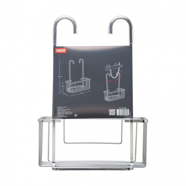 Cesto para Duche 40.5x29x14.50cm Alumnio Tatay
