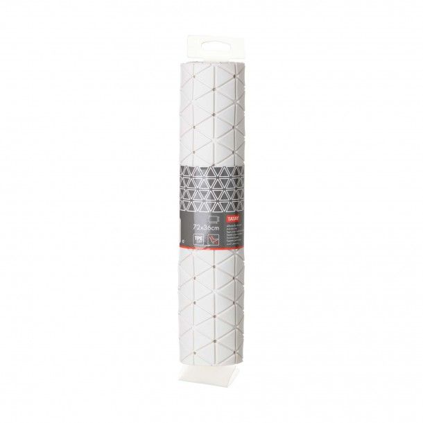 Tapete Antiderrapante 72x36cm Branco Tatay Tapete Antiderrapante 72x36cm Branco Tatay