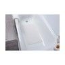 Tapete Antiderrapante 72x36cm Branco Tatay Tapete Antiderrapante 72x36cm Branco Tatay