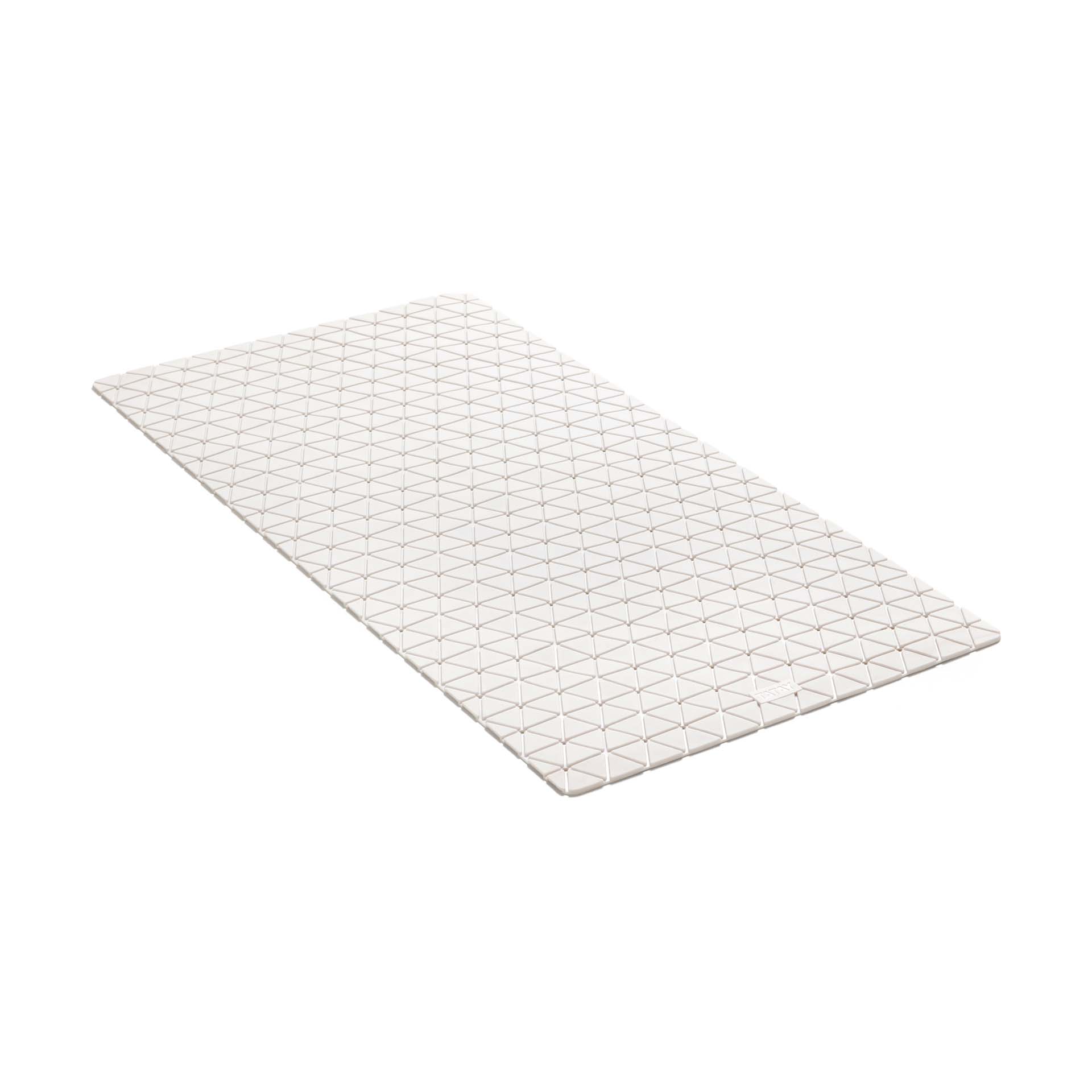 Tapete Antiderrapante 72x36cm Branco Tatay