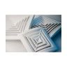 Grelha de Ventilação de Teto 190x190mm Odem Grelha de Ventilação de Teto 190x190mm Odem