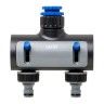 Racord Rpido Fmea 2 Vias Premium Plstico Blister 1/2"-3/4"-1" Tatay