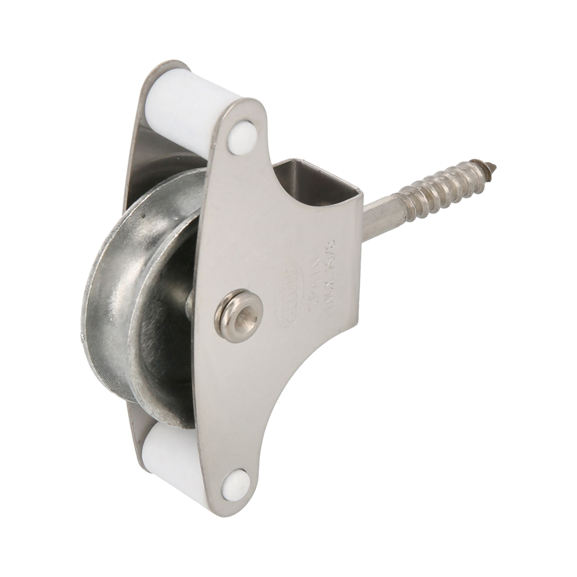 Roldana de Estendal com Parafuso e Porca M6x Ø39mm Mod.21 Inox - 2UNI