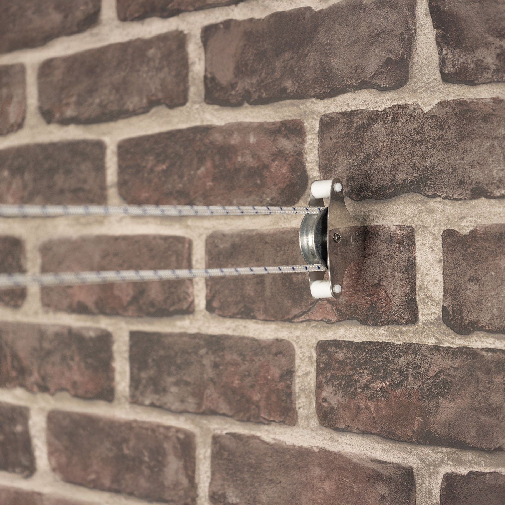 Roldana de Estendal com Parafuso e Porca M6x Ø39mm Mod.21 Inox - 2UNI