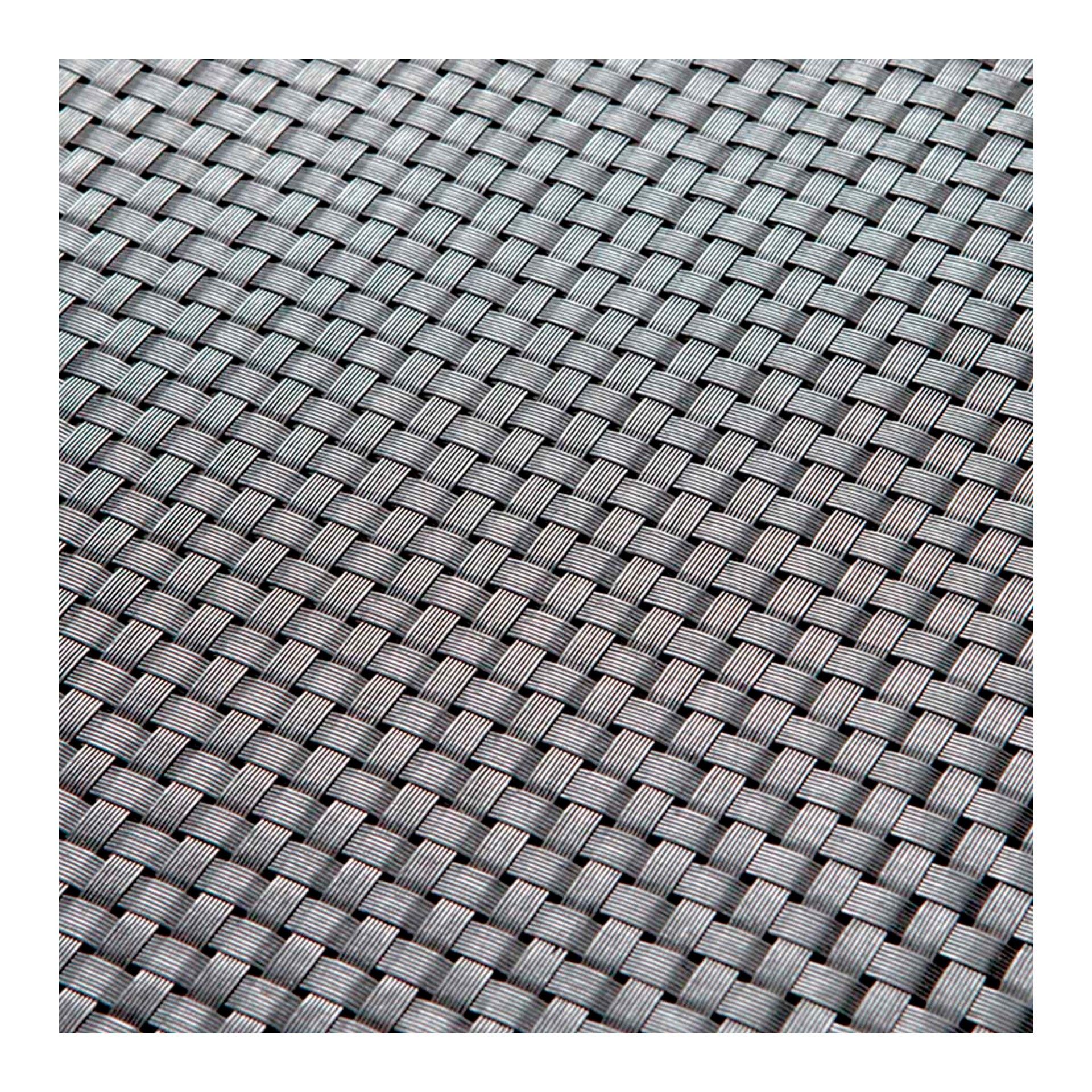 Vedação de Malha Rattan 90x300cm Cinza Catral