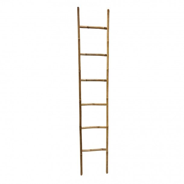 Toalheiro de Escada 50x4x190cm Bambu Panda Gedy