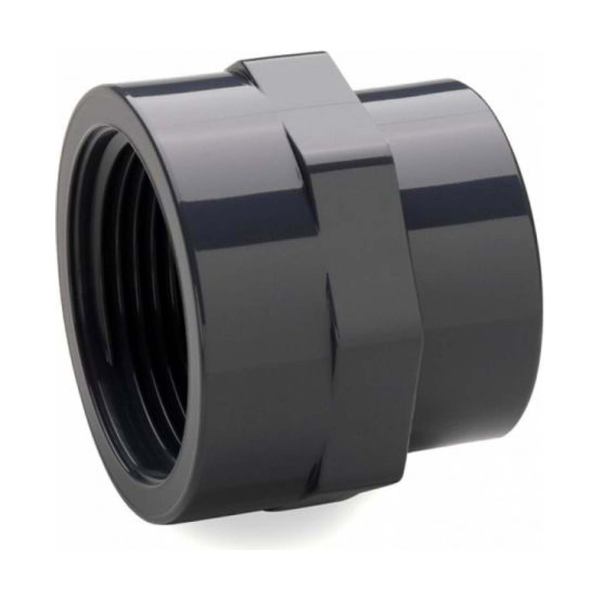 União Redução Fêmea Fêmea Roscado PVC