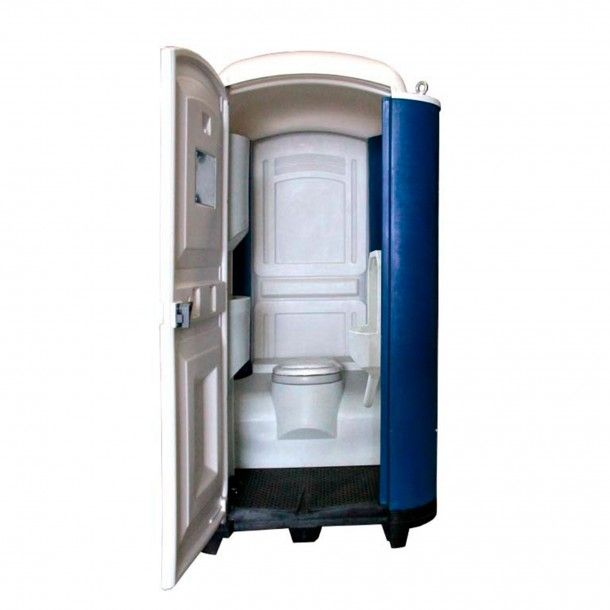 Casa de Banho Porttil Mecabi Qumica Azul Rewatec