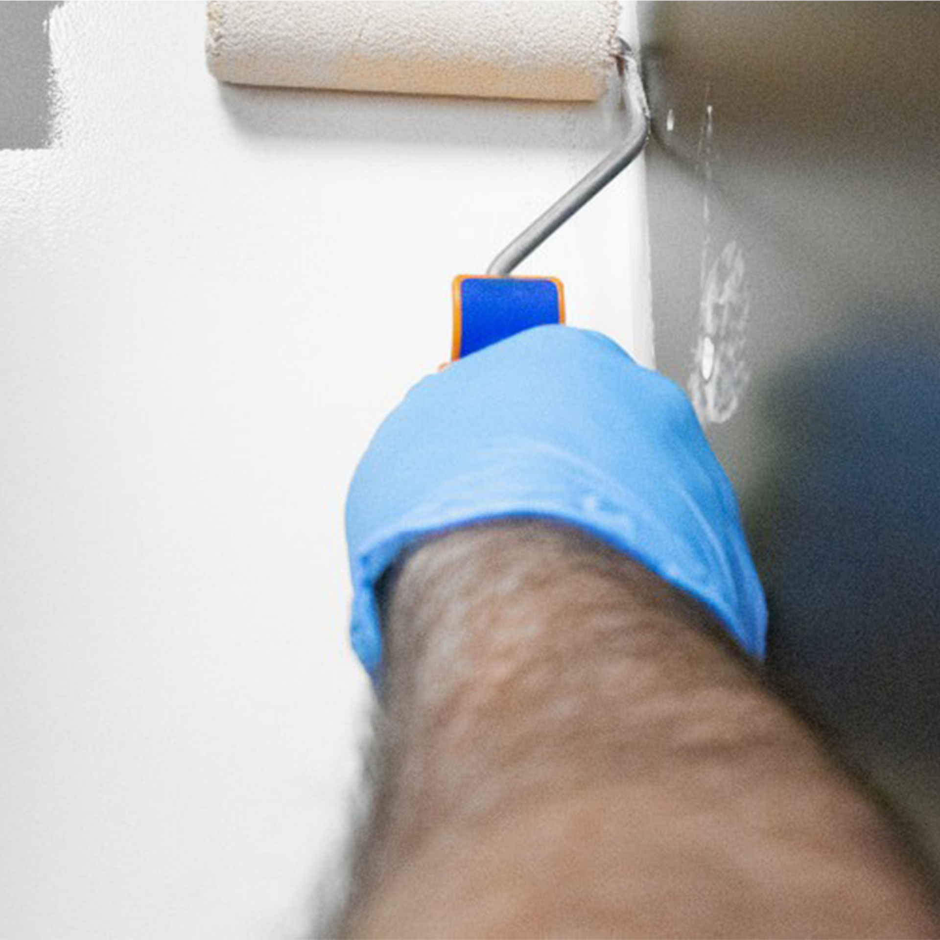 Suporte Mini Rolo Pintura Longo Ø6x110mm Premium
