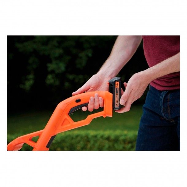 Aparador de Relva Sem Fio 18V 25cm ST182320-QW Black+Decker Aparador de Relva Sem Fio 18V 25cm ST182320-QW Black+Decker