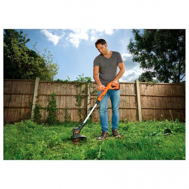 Aparador de Relva Sem Fio 18V 25cm ST182320-QW Black+Decker Aparador de Relva Sem Fio 18V 25cm ST182320-QW Black+Decker