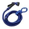 Mangueira Extensível com Pistola e Suporte de Torneira Azul 7,5M Tatay Mangueira Extensível com Pistola e Suporte de Torneira Azul 7,5M Tatay