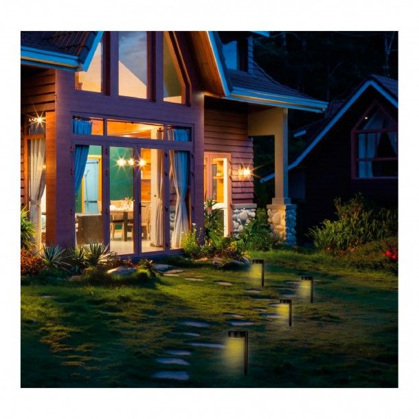 Estaca Solar de Jardim LED Banki