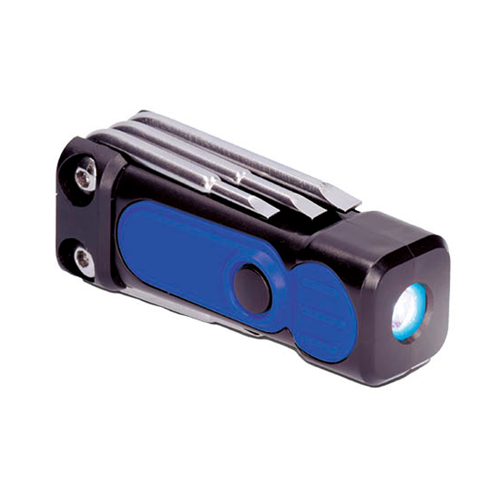 Lanterna LED Multiusos com Chaves ABS Pilhas 10Lm