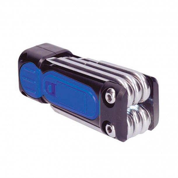 Lanterna LED Multiusos com Chaves ABS Pilhas 10Lm Lanterna LED Multiusos com Chaves ABS Pilhas 10Lm